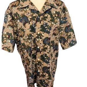 Crosby & Howard Cotton Spandex Button Shirt XL